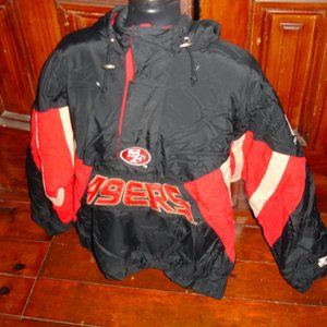 STARTER Black and Red niners Bomber